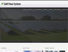 Tablet Screenshot of cubitpower.com